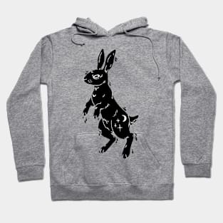 Aqua Lunar Rabbit Hoodie